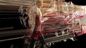 Digital composite from Lisa Banks' Suspended Motion Series 
